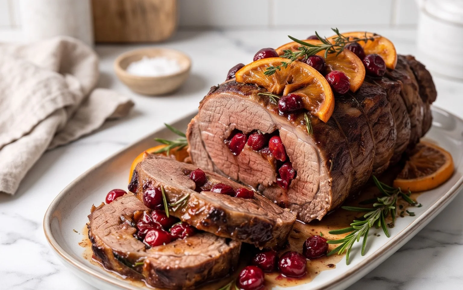 Cranberry Orange Beef Roast