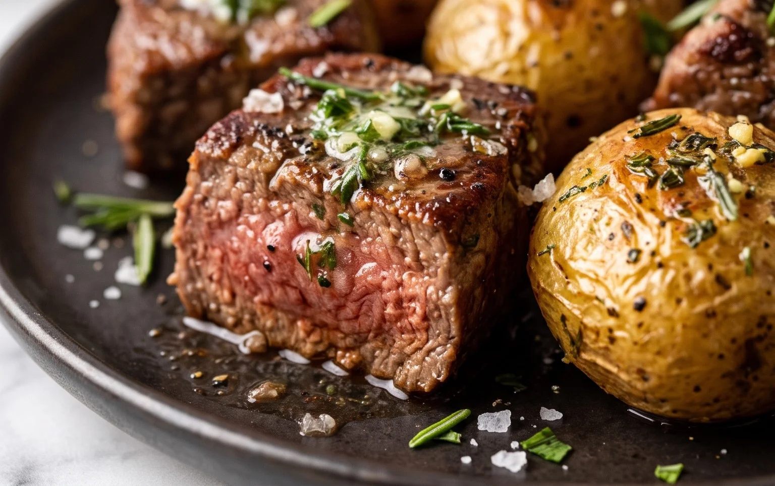 Steak and Potatoes Appetizer