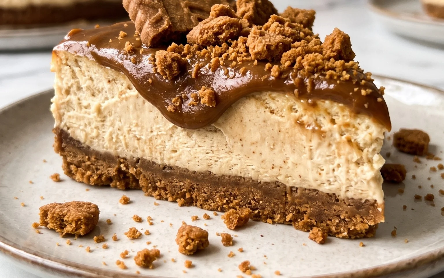 Speculoos cheesecake