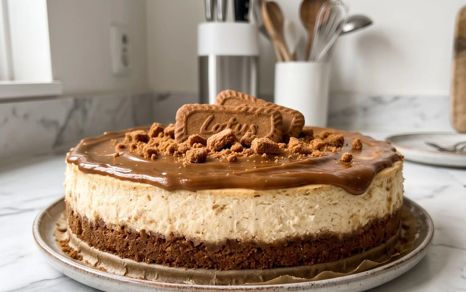 Speculoos Cheesecake: Zonder Bakken en Snel Gemaakt